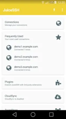 JuiceSSH android App screenshot 2